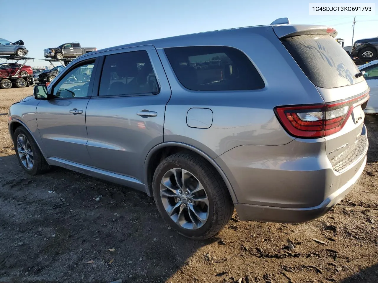 2019 Dodge Durango R/T VIN: 1C4SDJCT3KC691793 Lot: 77824864