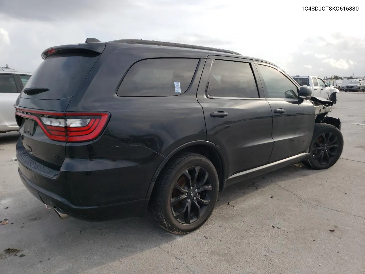 2019 Dodge Durango R/T VIN: 1C4SDJCT8KC616880 Lot: 78240784