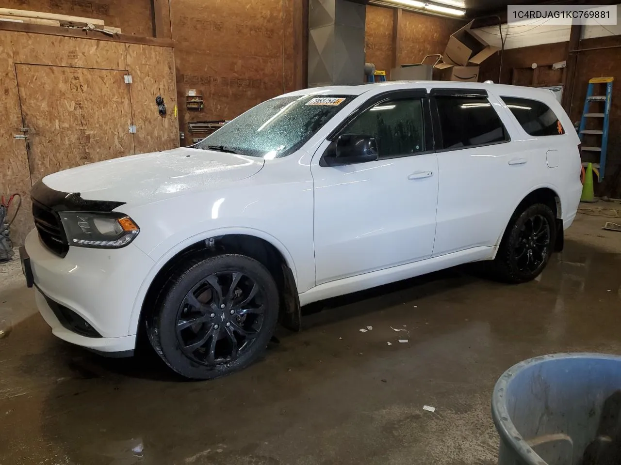 2019 Dodge Durango Sxt VIN: 1C4RDJAG1KC769881 Lot: 79637544