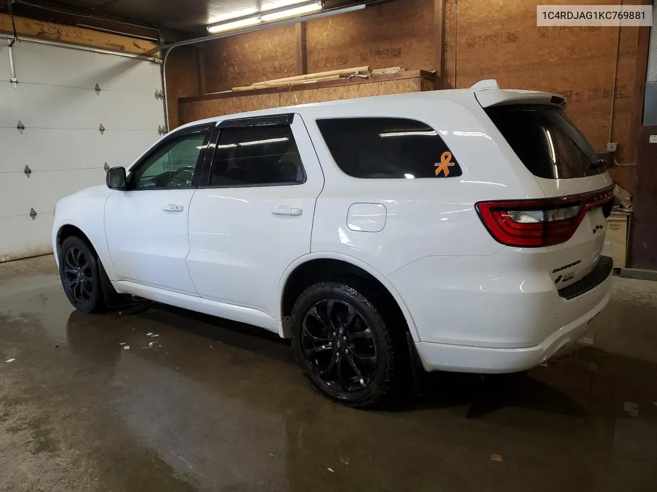 2019 Dodge Durango Sxt VIN: 1C4RDJAG1KC769881 Lot: 79637544