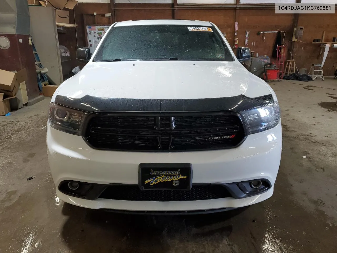 2019 Dodge Durango Sxt VIN: 1C4RDJAG1KC769881 Lot: 79637544