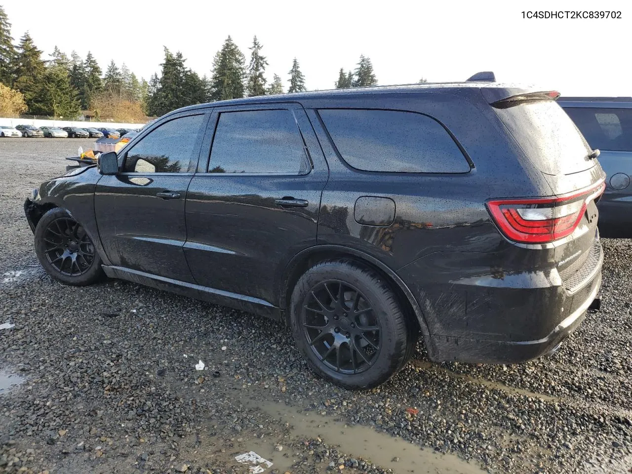 2019 Dodge Durango R/T VIN: 1C4SDHCT2KC839702 Lot: 80558754