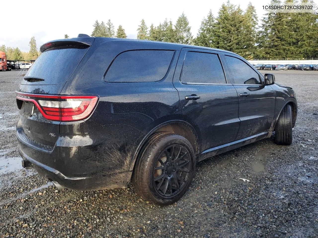 2019 Dodge Durango R/T VIN: 1C4SDHCT2KC839702 Lot: 80558754