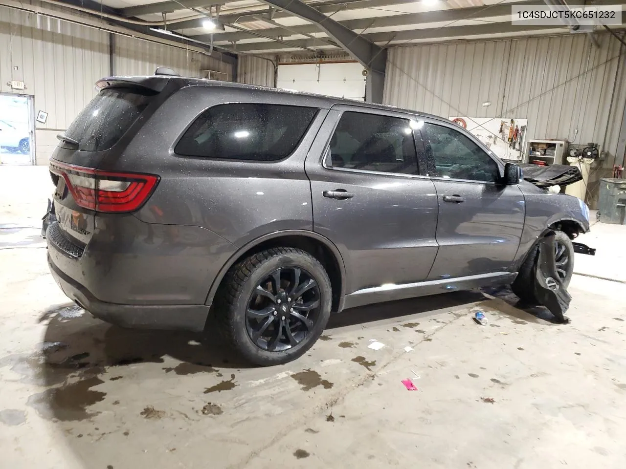 2019 Dodge Durango R/T VIN: 1C4SDJCT5KC651232 Lot: 80655914