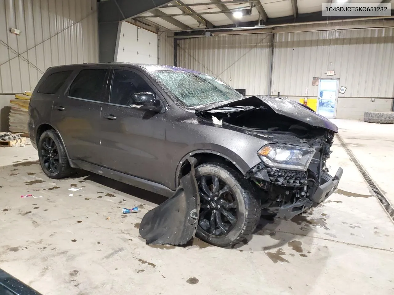 2019 Dodge Durango R/T VIN: 1C4SDJCT5KC651232 Lot: 80655914