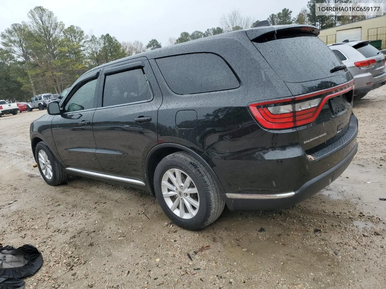 2019 Dodge Durango Sxt VIN: 1C4RDHAG1KC659177 Lot: 80794624