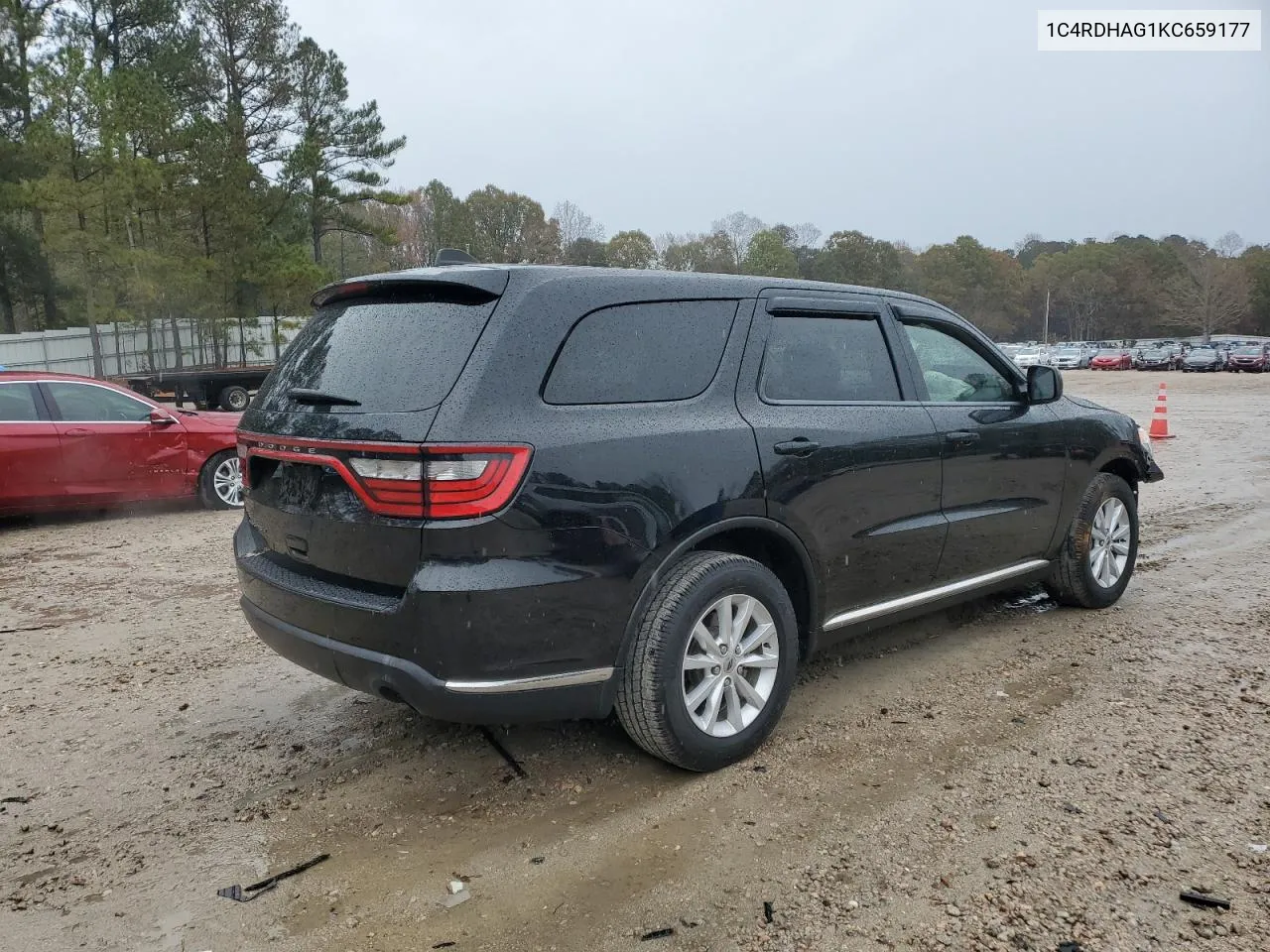 2019 Dodge Durango Sxt VIN: 1C4RDHAG1KC659177 Lot: 80794624