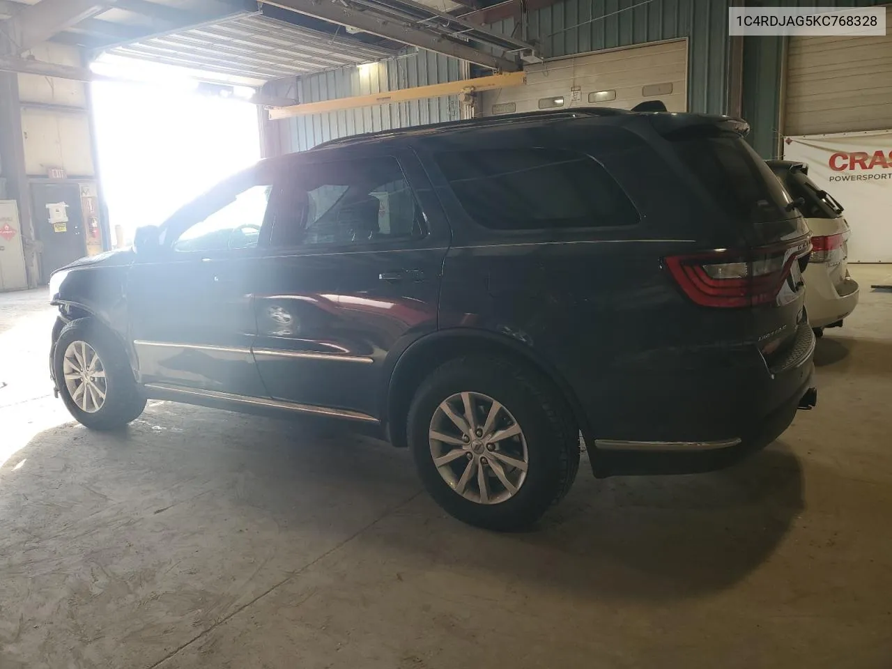 2019 Dodge Durango Sxt VIN: 1C4RDJAG5KC768328 Lot: 80988684