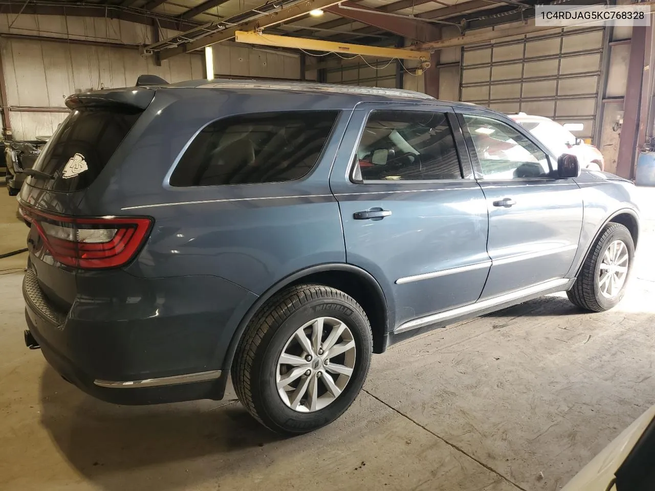 2019 Dodge Durango Sxt VIN: 1C4RDJAG5KC768328 Lot: 80988684