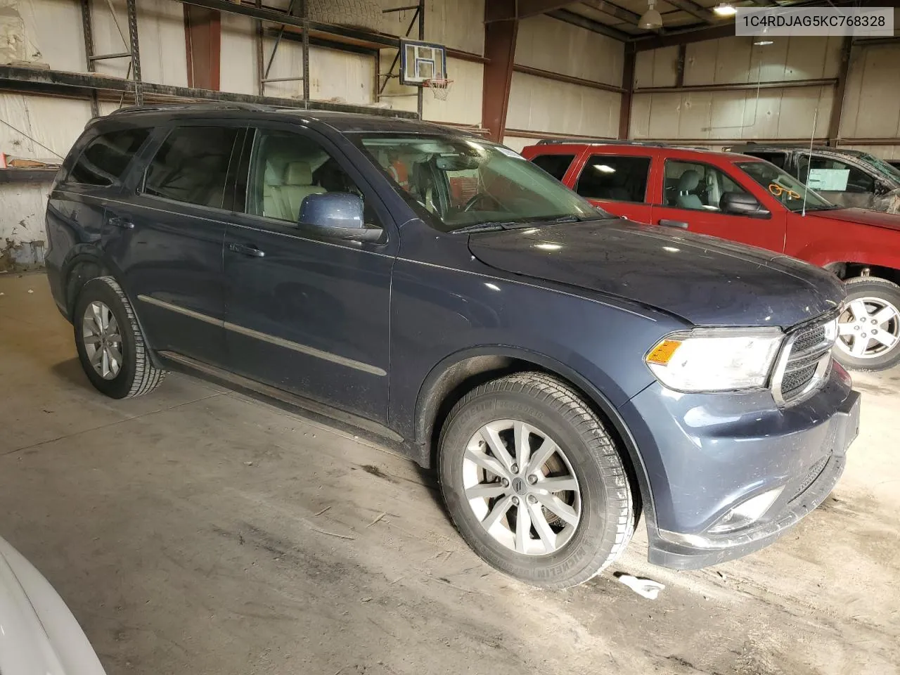 2019 Dodge Durango Sxt VIN: 1C4RDJAG5KC768328 Lot: 80988684