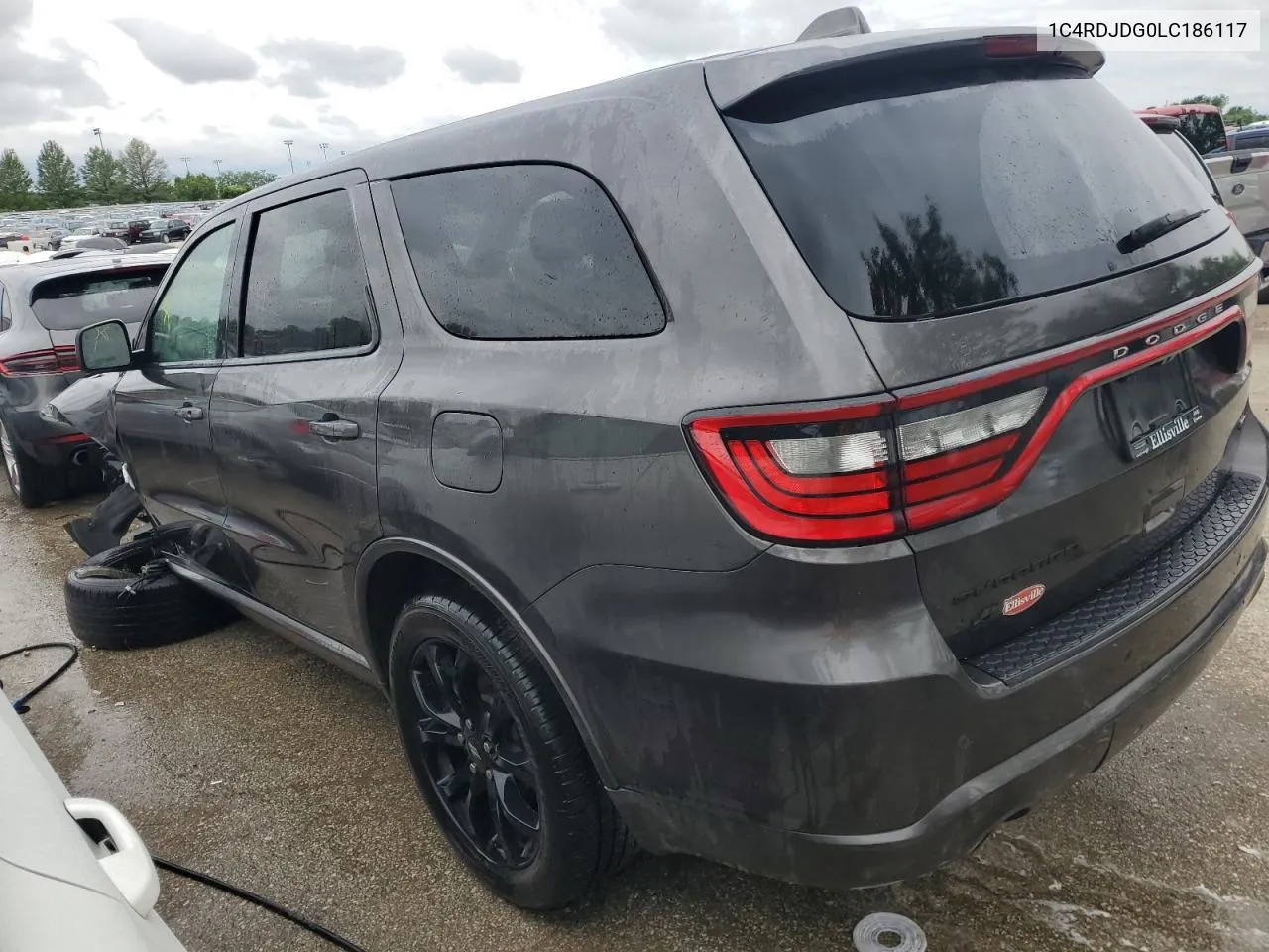 2020 Dodge Durango Gt VIN: 1C4RDJDG0LC186117 Lot: 54266834