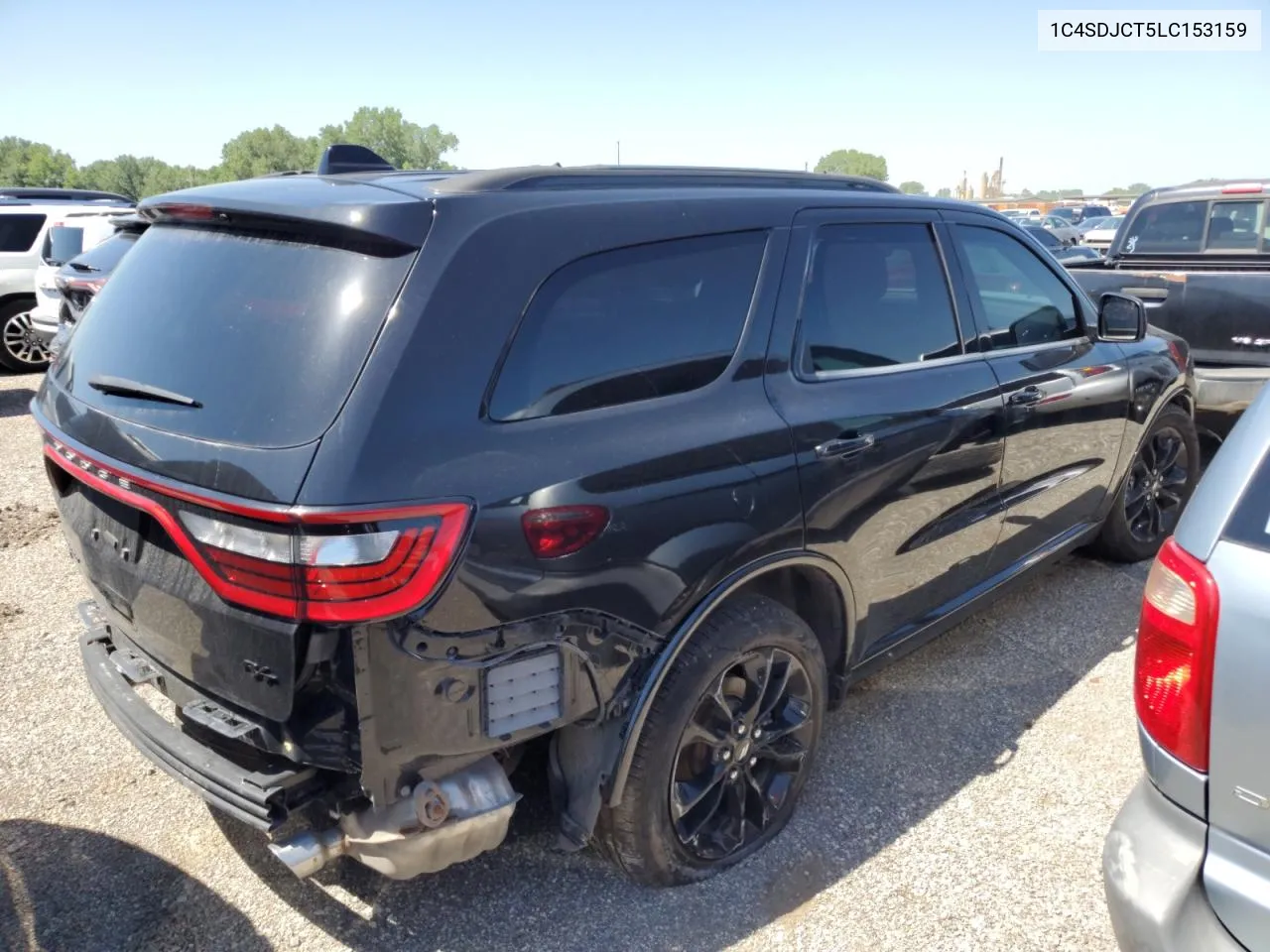 2020 Dodge Durango R/T VIN: 1C4SDJCT5LC153159 Lot: 59863844