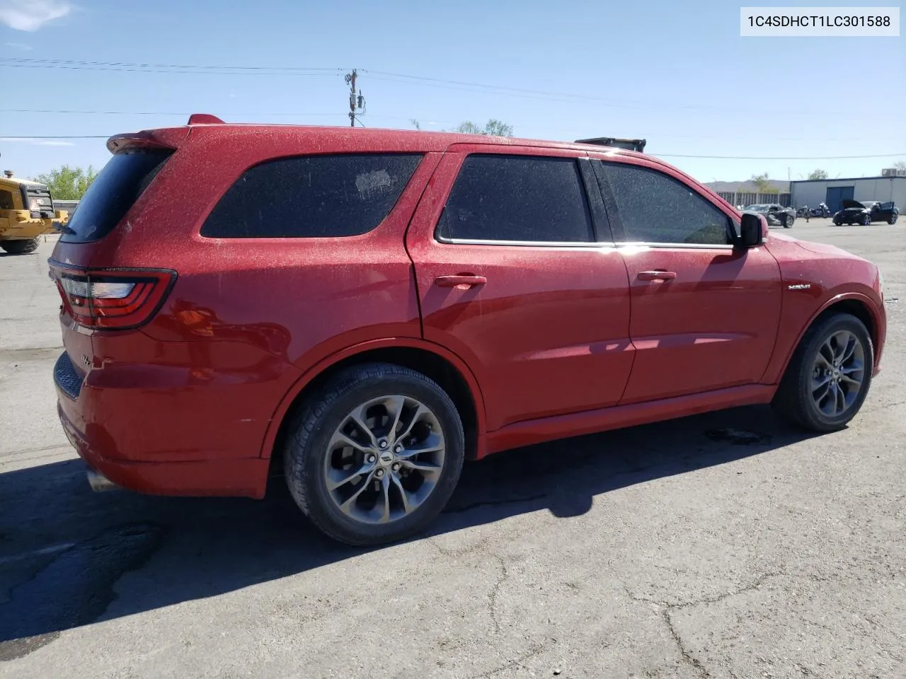 2020 Dodge Durango R/T VIN: 1C4SDHCT1LC301588 Lot: 60522464