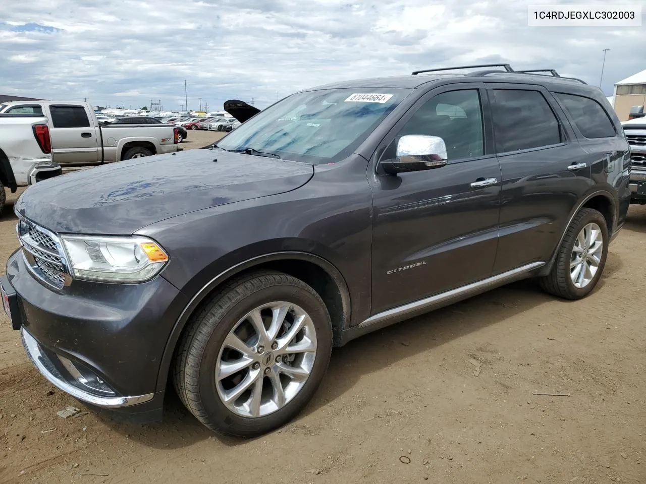 2020 Dodge Durango Citadel VIN: 1C4RDJEGXLC302003 Lot: 61044664