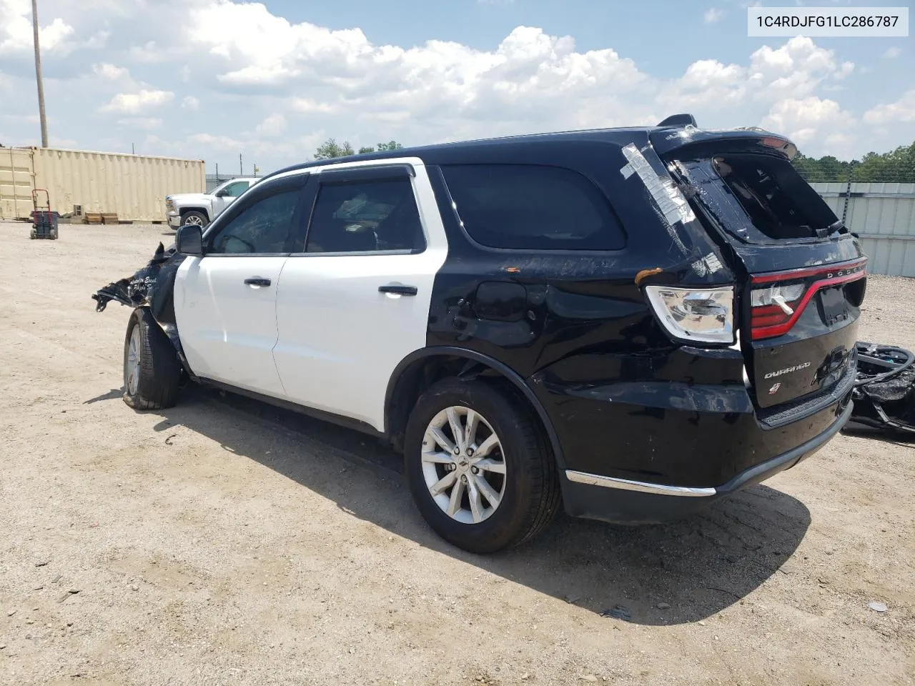 2020 Dodge Durango Ssv VIN: 1C4RDJFG1LC286787 Lot: 62832694