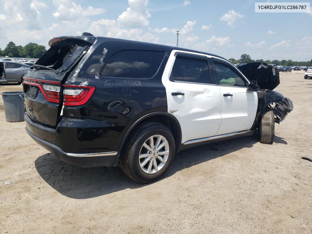 2020 Dodge Durango Ssv VIN: 1C4RDJFG1LC286787 Lot: 62832694