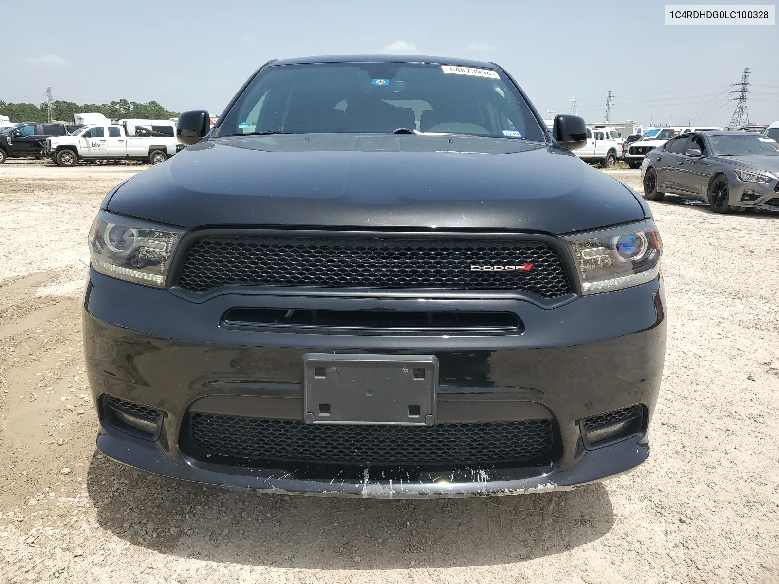 2020 Dodge Durango Gt VIN: 1C4RDHDG0LC100328 Lot: 64873994