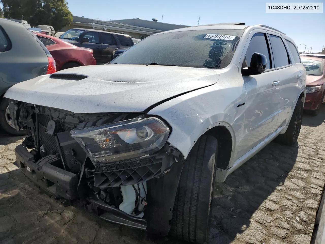 2020 Dodge Durango R/T VIN: 1C4SDHCT2LC252210 Lot: 66401974