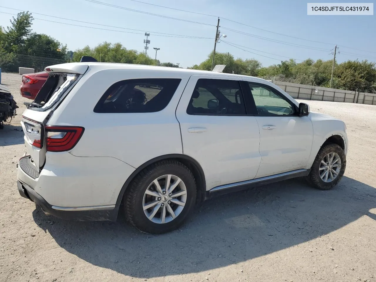 2020 Dodge Durango Ssv VIN: 1C4SDJFT5LC431974 Lot: 66989194