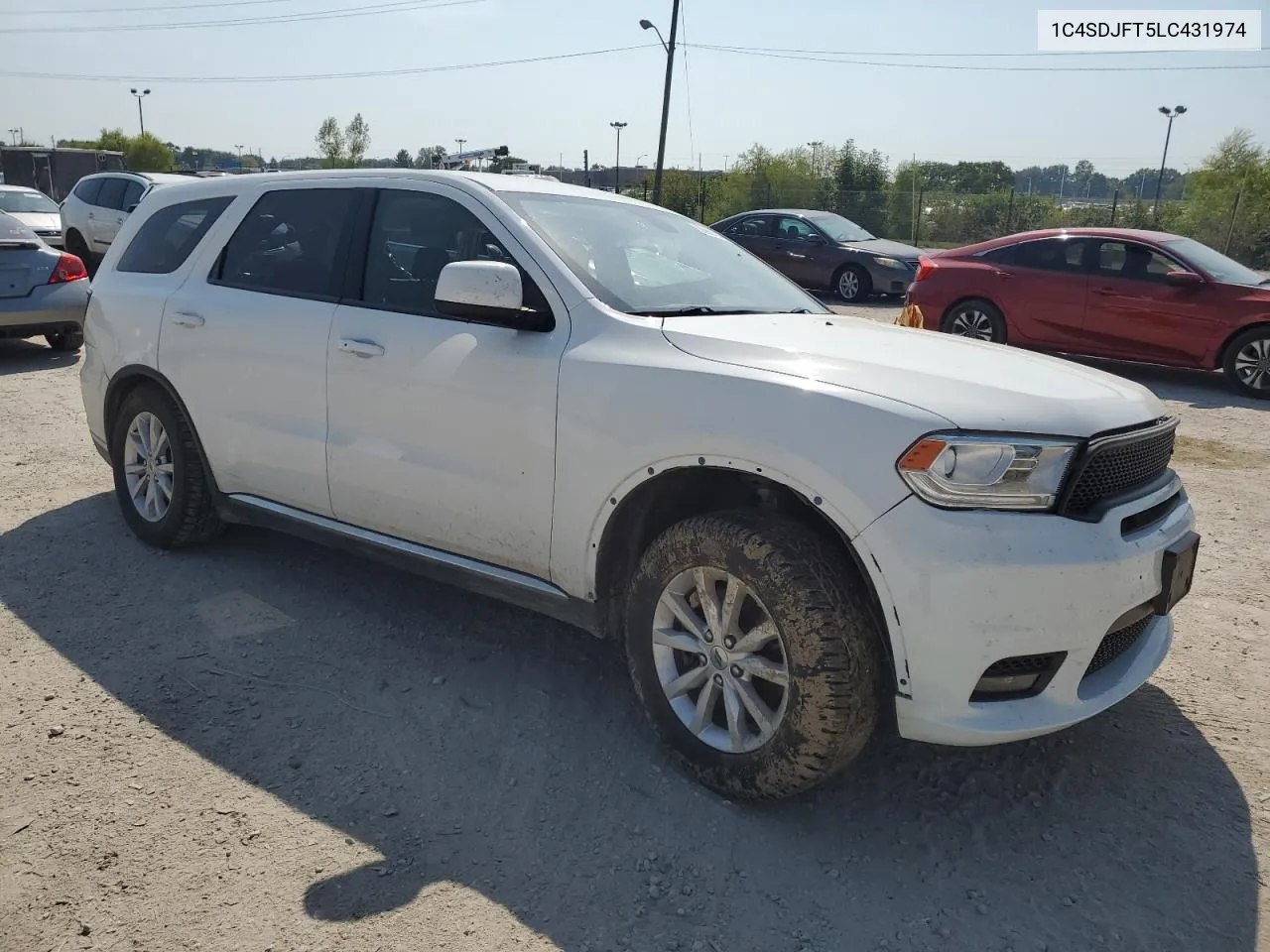 2020 Dodge Durango Ssv VIN: 1C4SDJFT5LC431974 Lot: 66989194