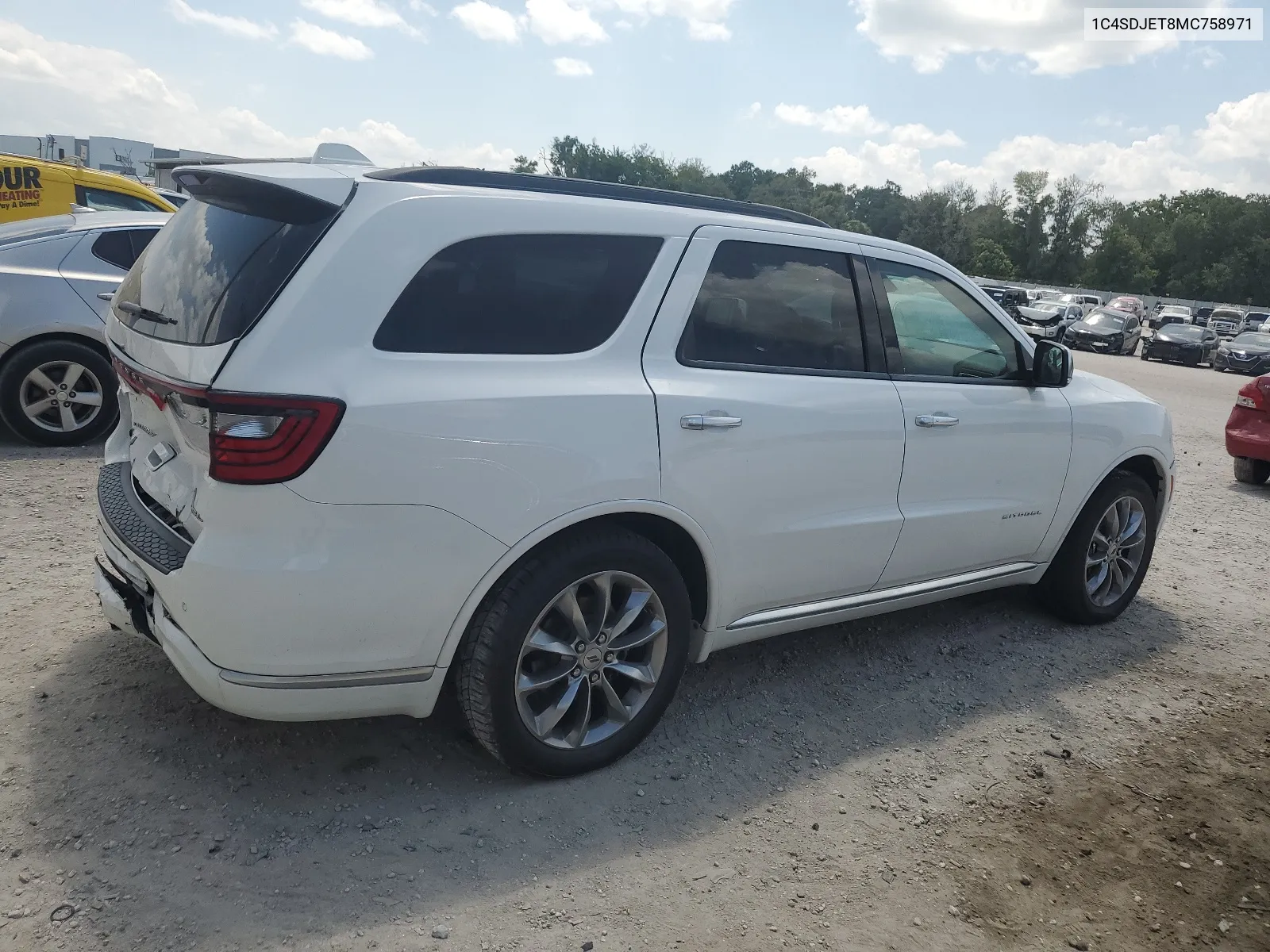 2020 Dodge Durango Citadel VIN: 1C4SDJET8MC758971 Lot: 67661404