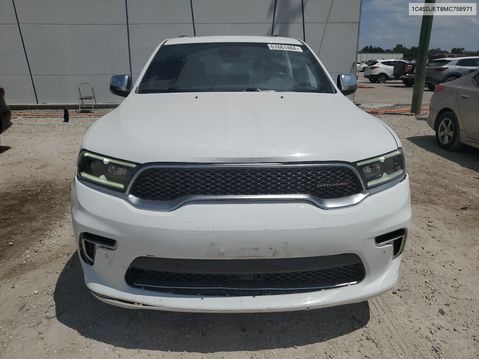 2020 Dodge Durango Citadel VIN: 1C4SDJET8MC758971 Lot: 67661404