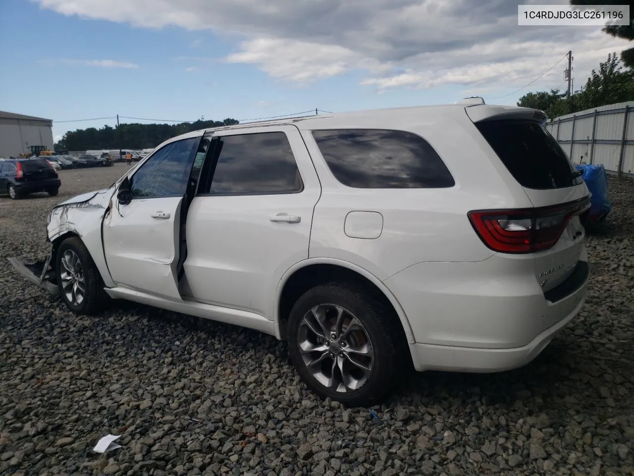 2020 Dodge Durango Gt VIN: 1C4RDJDG3LC261196 Lot: 67915994