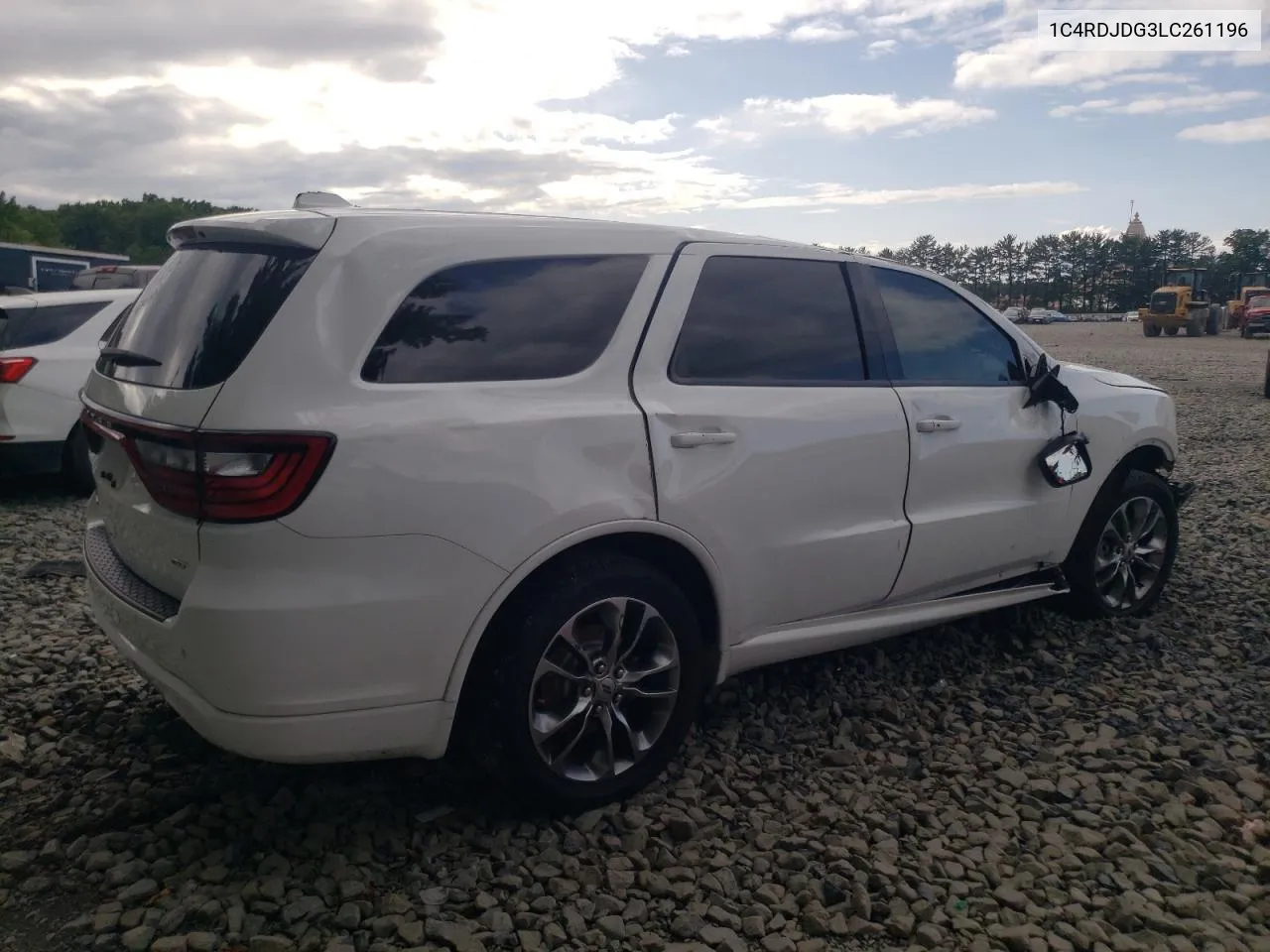 2020 Dodge Durango Gt VIN: 1C4RDJDG3LC261196 Lot: 67915994