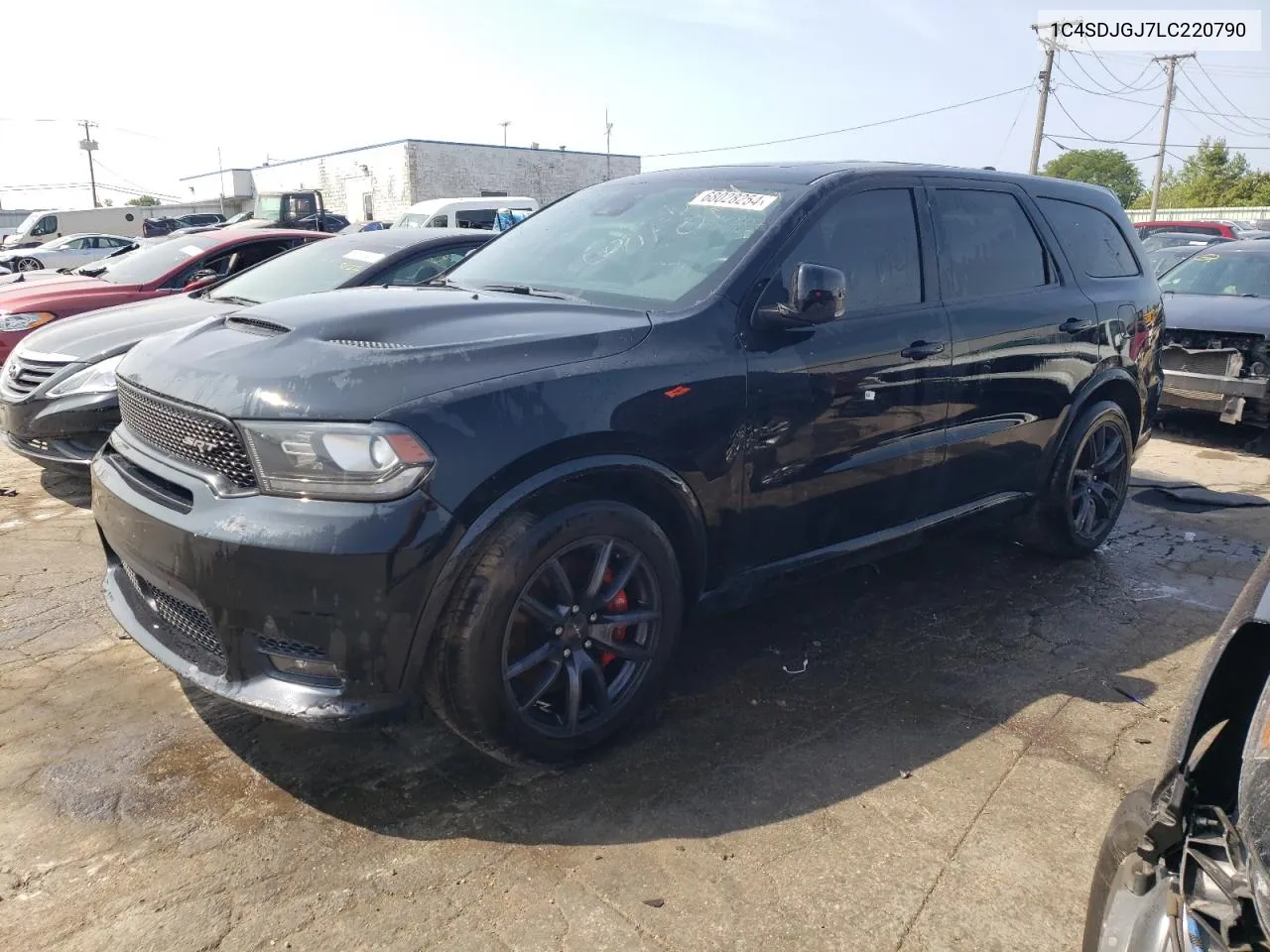 2020 Dodge Durango Srt VIN: 1C4SDJGJ7LC220790 Lot: 68028254