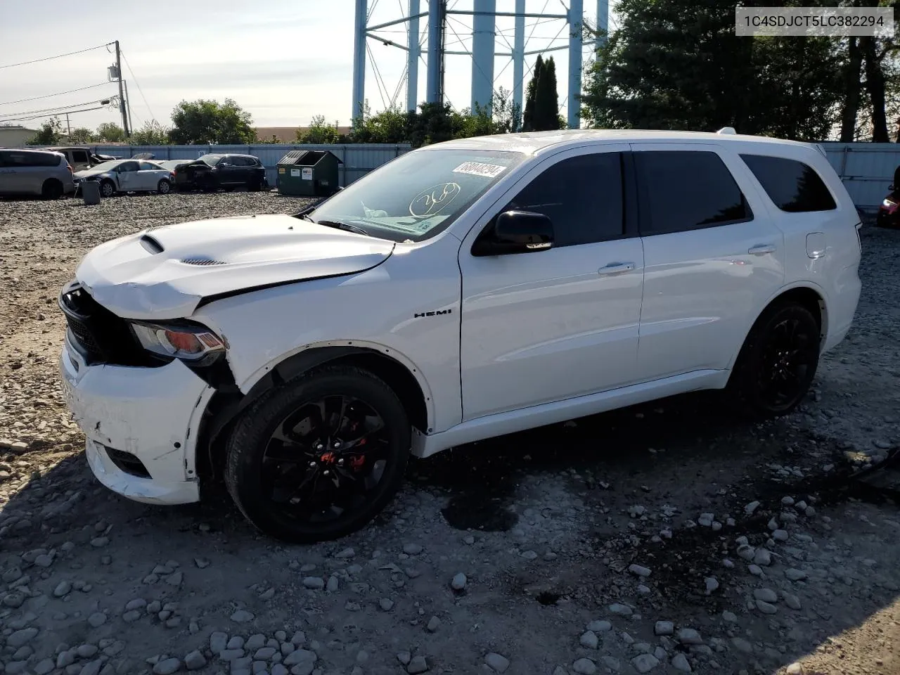 2020 Dodge Durango R/T VIN: 1C4SDJCT5LC382294 Lot: 68048294