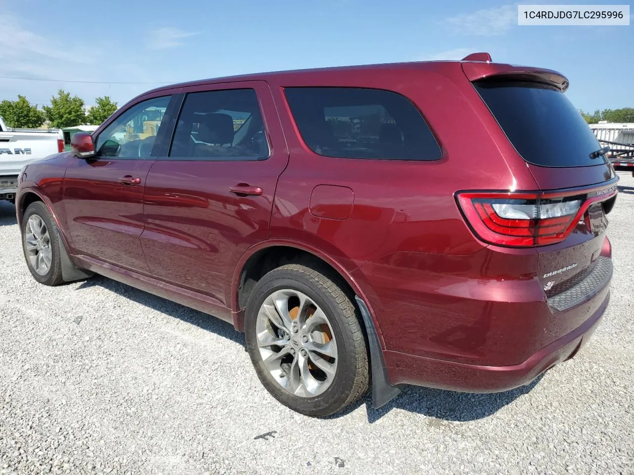 2020 Dodge Durango Gt VIN: 1C4RDJDG7LC295996 Lot: 68348044