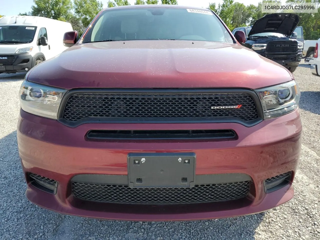 1C4RDJDG7LC295996 2020 Dodge Durango Gt