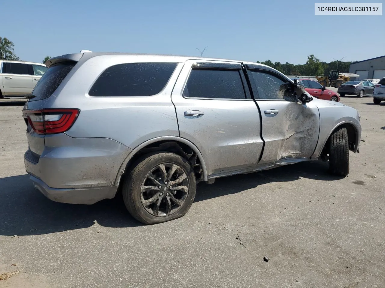 2020 Dodge Durango Sxt VIN: 1C4RDHAG5LC381157 Lot: 68574944