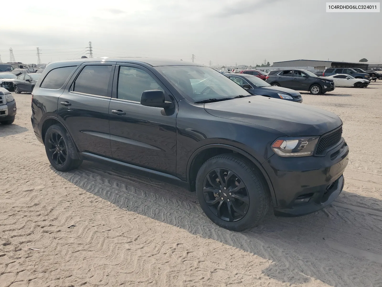 2020 Dodge Durango Gt VIN: 1C4RDHDG6LC324011 Lot: 68748614