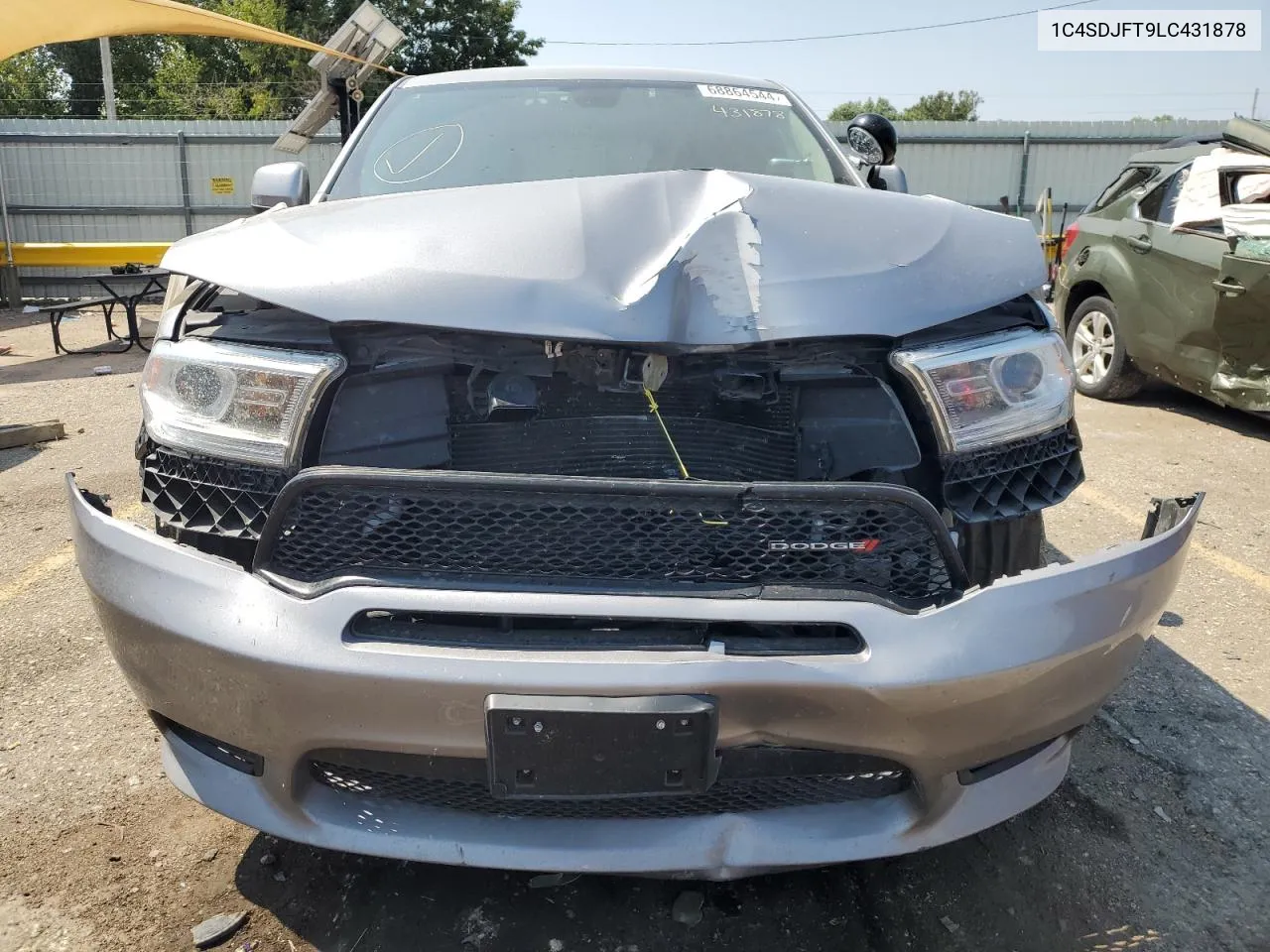 2020 Dodge Durango Ssv VIN: 1C4SDJFT9LC431878 Lot: 68864544