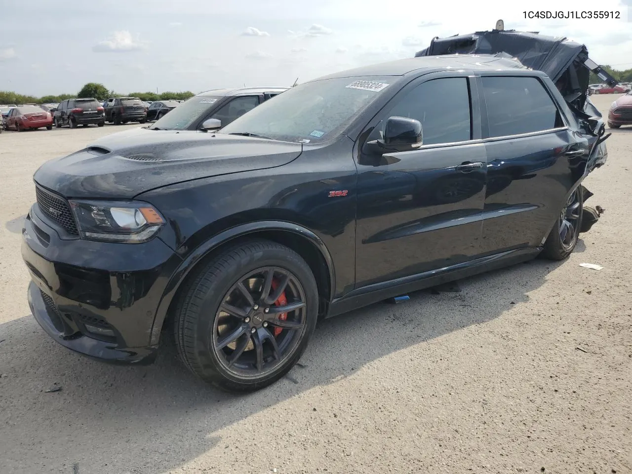 2020 Dodge Durango Srt VIN: 1C4SDJGJ1LC355912 Lot: 68905324