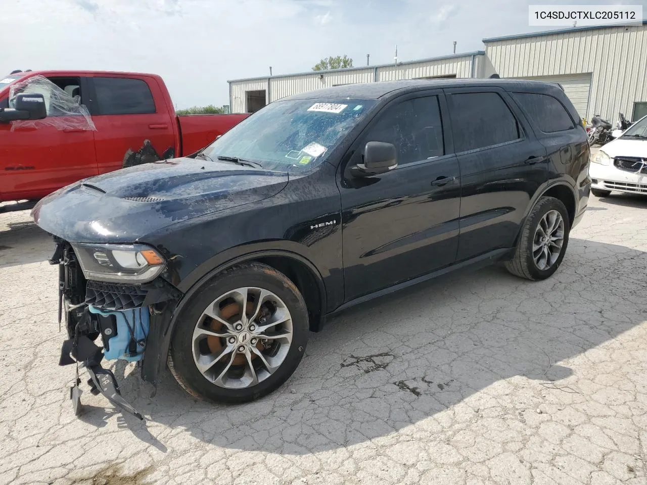 2020 Dodge Durango R/T VIN: 1C4SDJCTXLC205112 Lot: 68917804