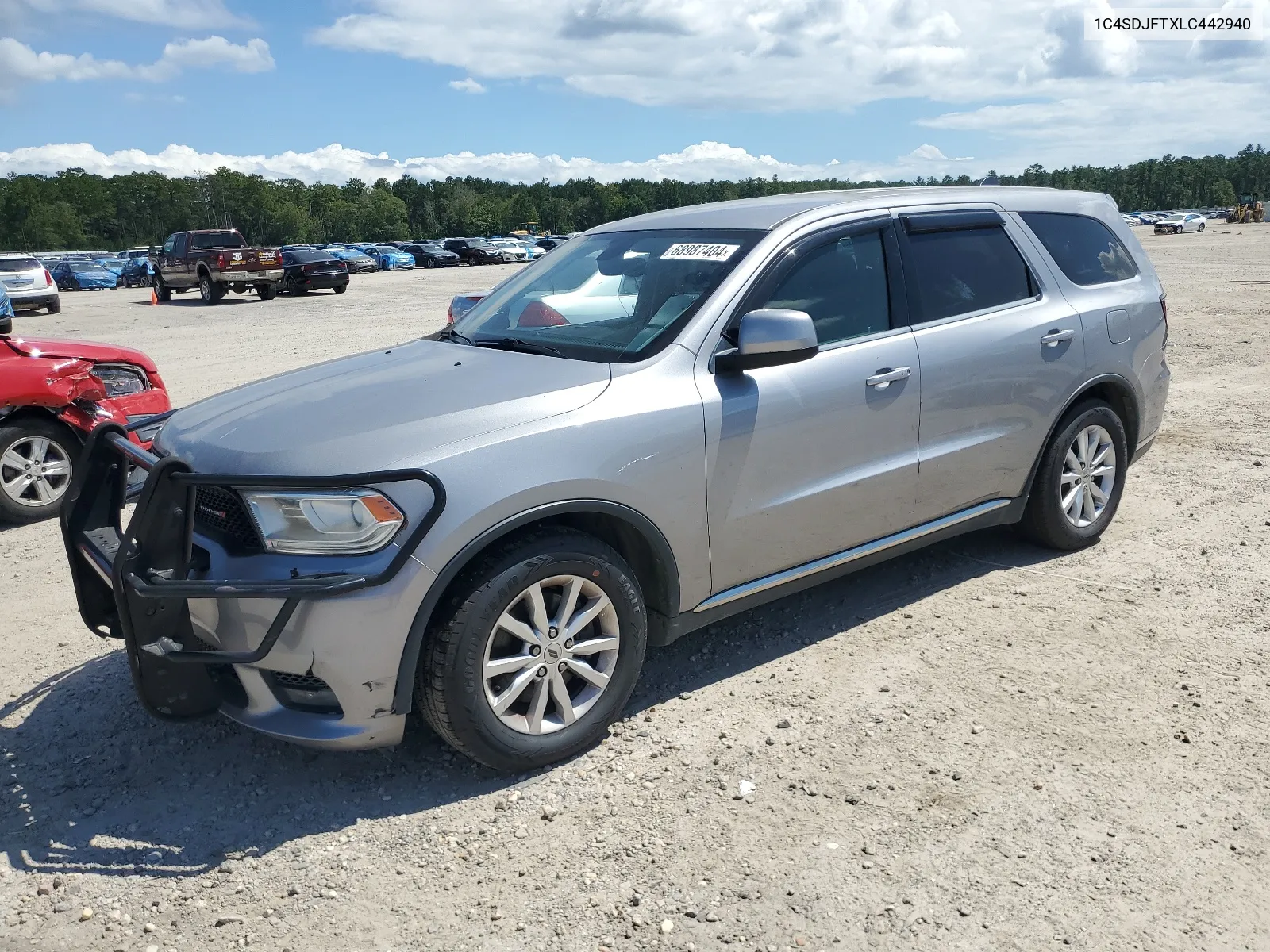 2020 Dodge Durango Ssv VIN: 1C4SDJFTXLC442940 Lot: 68987404