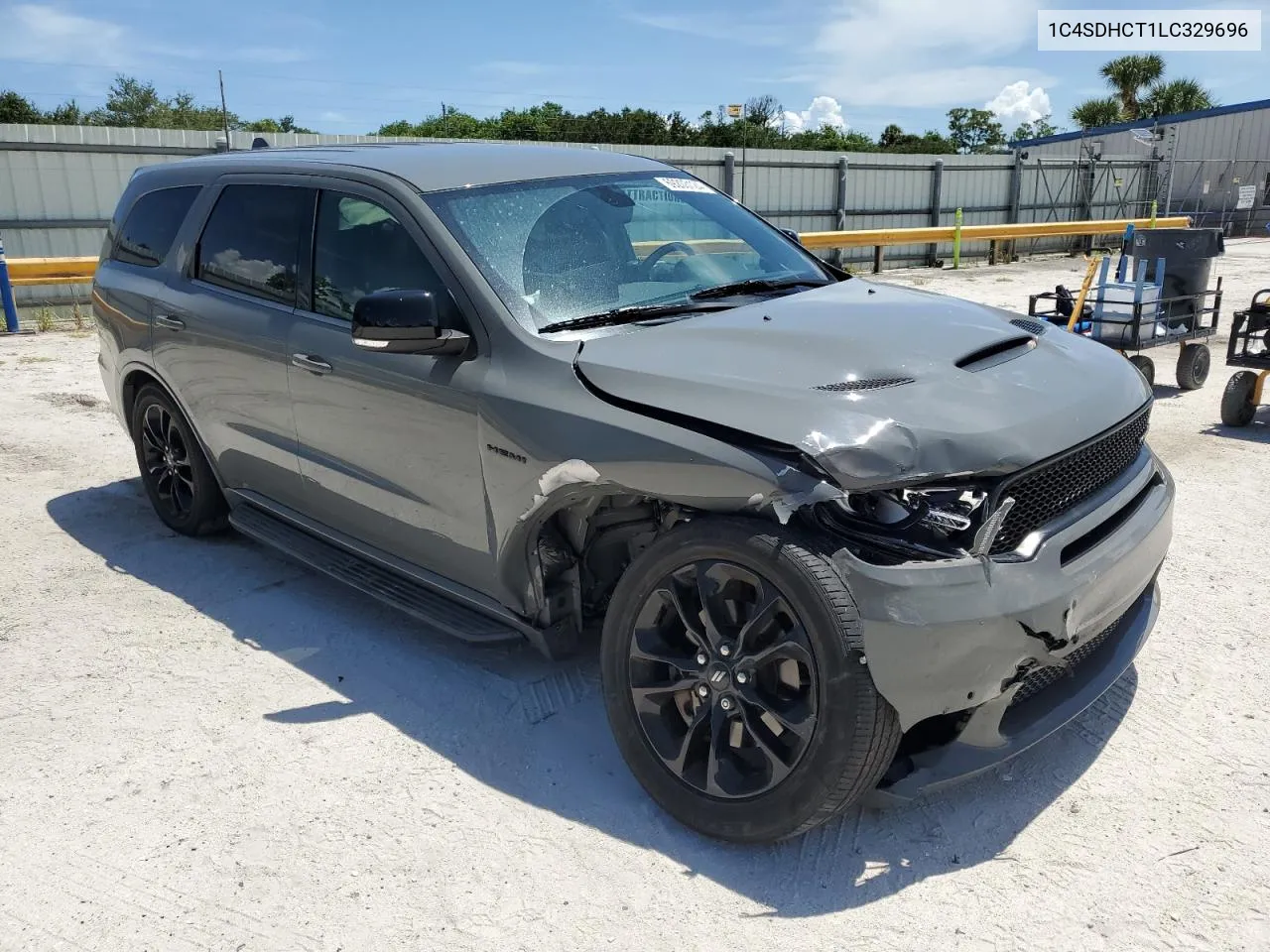 2020 Dodge Durango R/T VIN: 1C4SDHCT1LC329696 Lot: 69203124