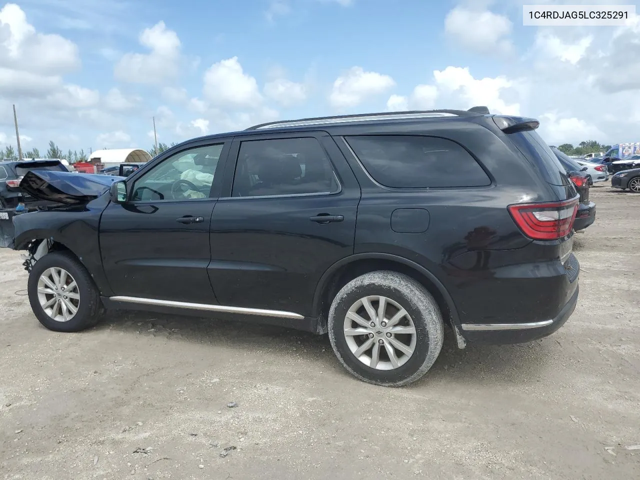 2020 Dodge Durango Sxt VIN: 1C4RDJAG5LC325291 Lot: 70143824