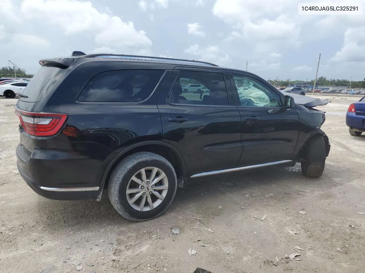 2020 Dodge Durango Sxt VIN: 1C4RDJAG5LC325291 Lot: 70143824