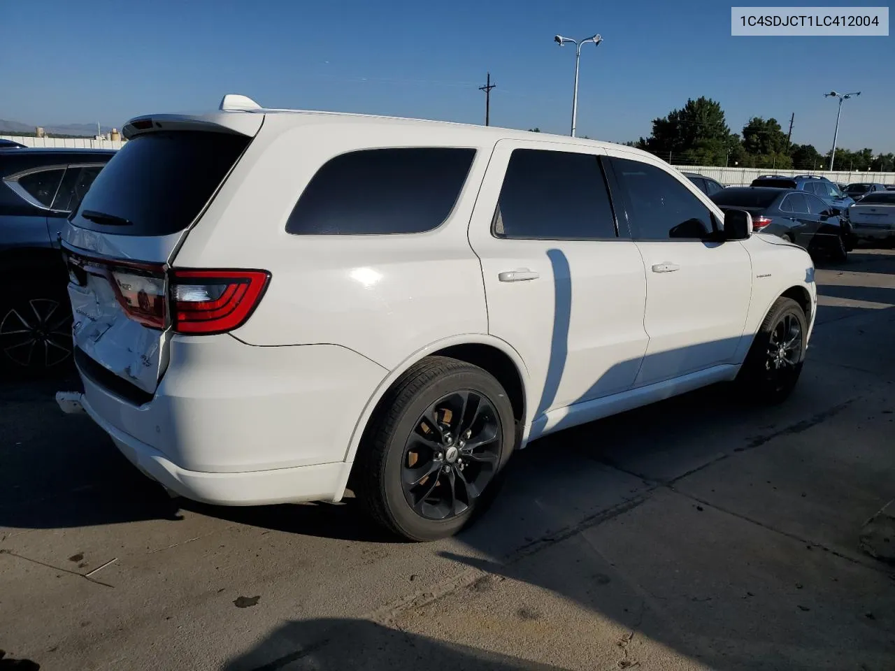 2020 Dodge Durango R/T VIN: 1C4SDJCT1LC412004 Lot: 70643194