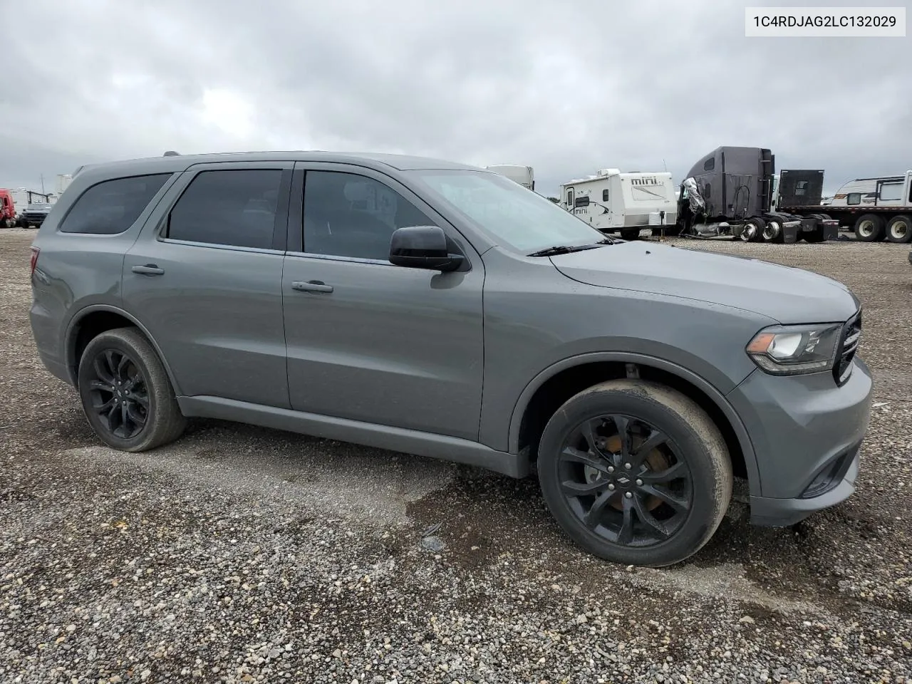 2020 Dodge Durango Sxt VIN: 1C4RDJAG2LC132029 Lot: 70688234