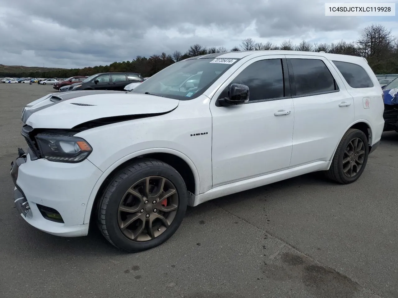 2020 Dodge Durango R/T VIN: 1C4SDJCTXLC119928 Lot: 70735414