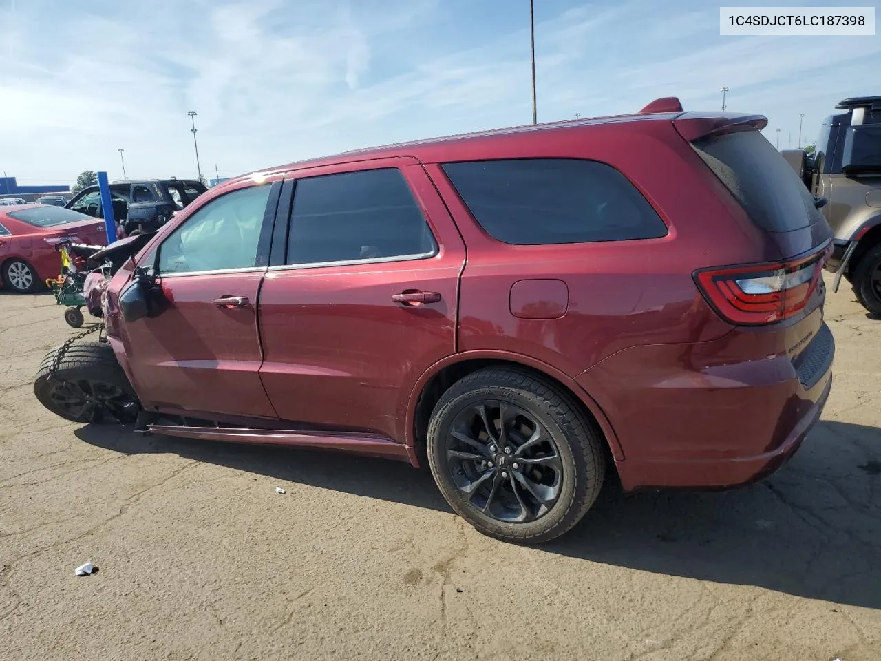 1C4SDJCT6LC187398 2020 Dodge Durango R/T