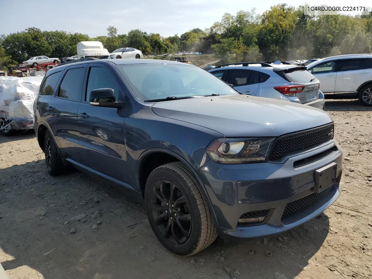 1C4RDJDG0LC224171 2020 Dodge Durango Gt