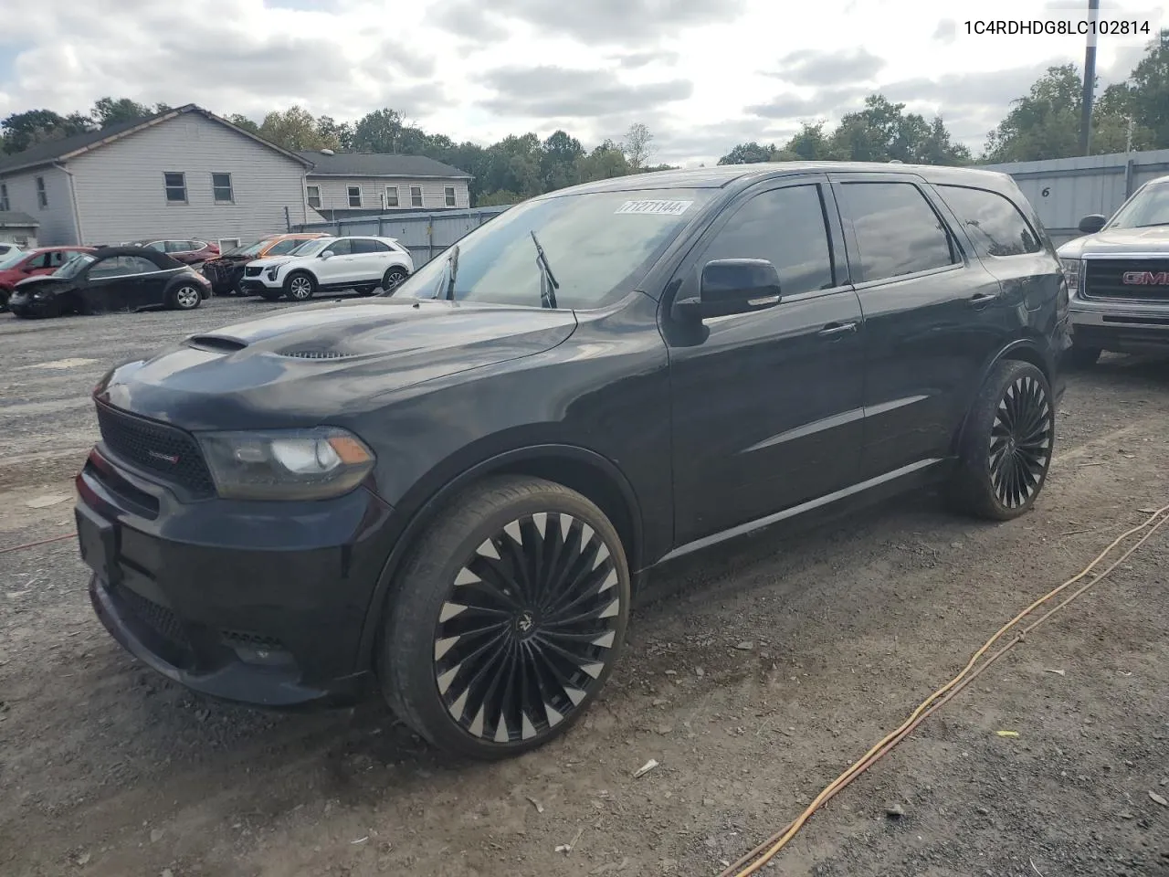 2020 Dodge Durango Gt VIN: 1C4RDHDG8LC102814 Lot: 71271144