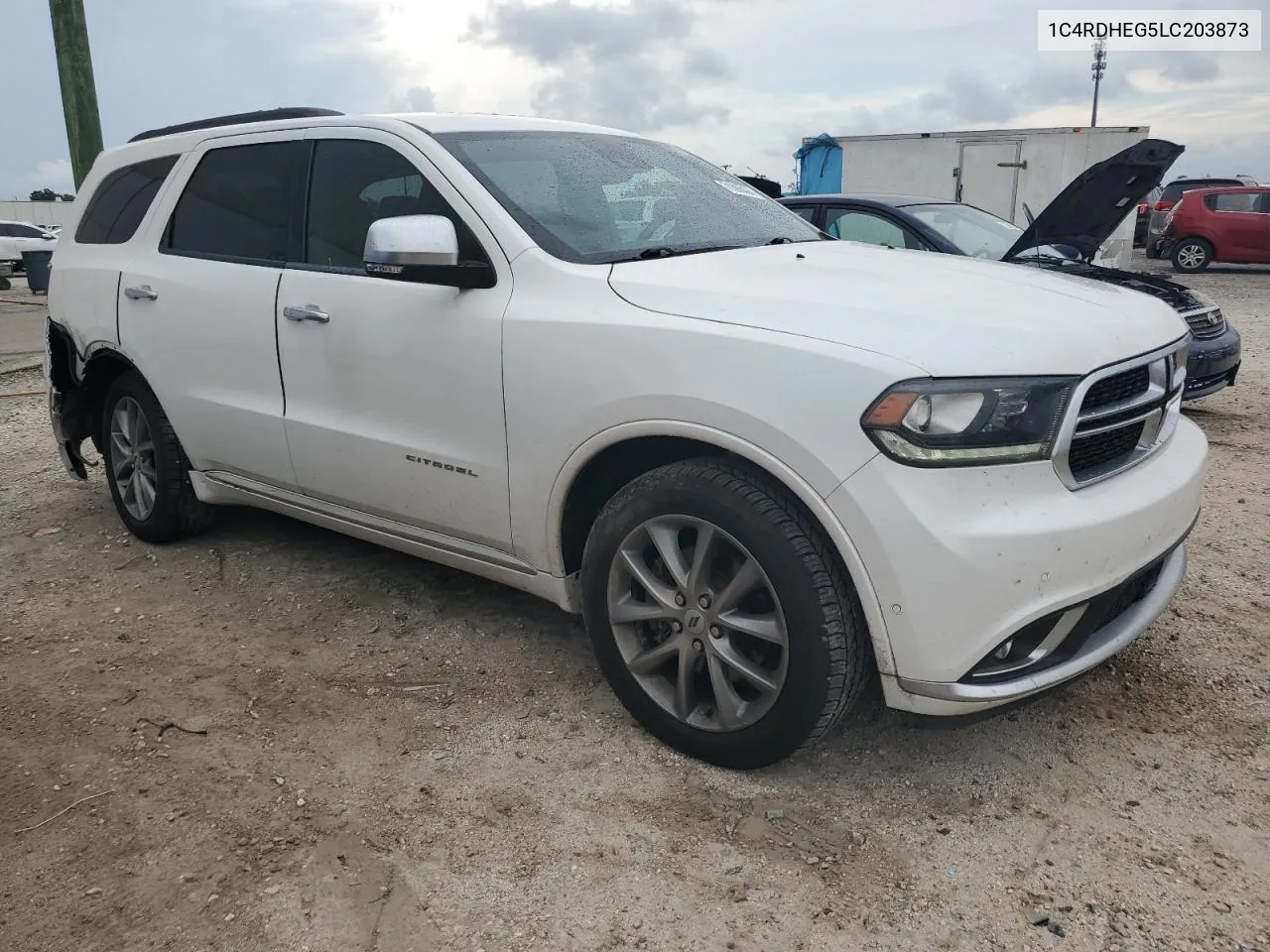 2020 Dodge Durango Citadel VIN: 1C4RDHEG5LC203873 Lot: 71393404