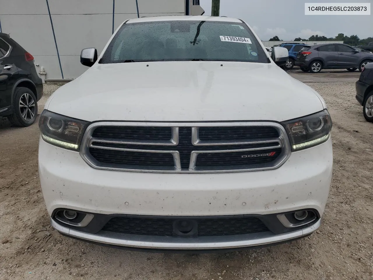 2020 Dodge Durango Citadel VIN: 1C4RDHEG5LC203873 Lot: 71393404