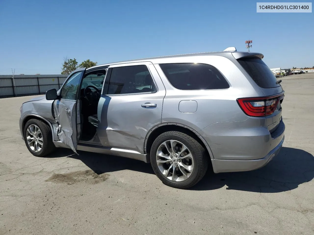 2020 Dodge Durango Gt VIN: 1C4RDHDG1LC301400 Lot: 71418584